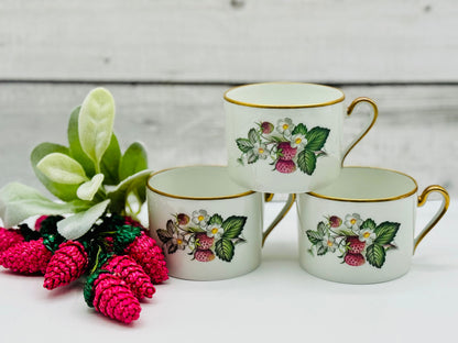 Strawberry Kitchen, Limoges Strawberry Teacups, Vintage Strawberry, Vintage Teatime, Vintage Teacups